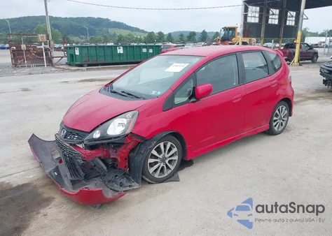 2013 Honda Fit Sport from USA, damaged, VIN JHMGE8H56DC022134
